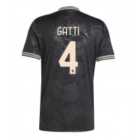 Billiga Juventus Federico Gatti #4 Tredje fotbollskläder 2025-26 Kortärmad Billiga Juventus Federico Gatti #4 Tredje fotbollskläder 2025-26 Kortärmad